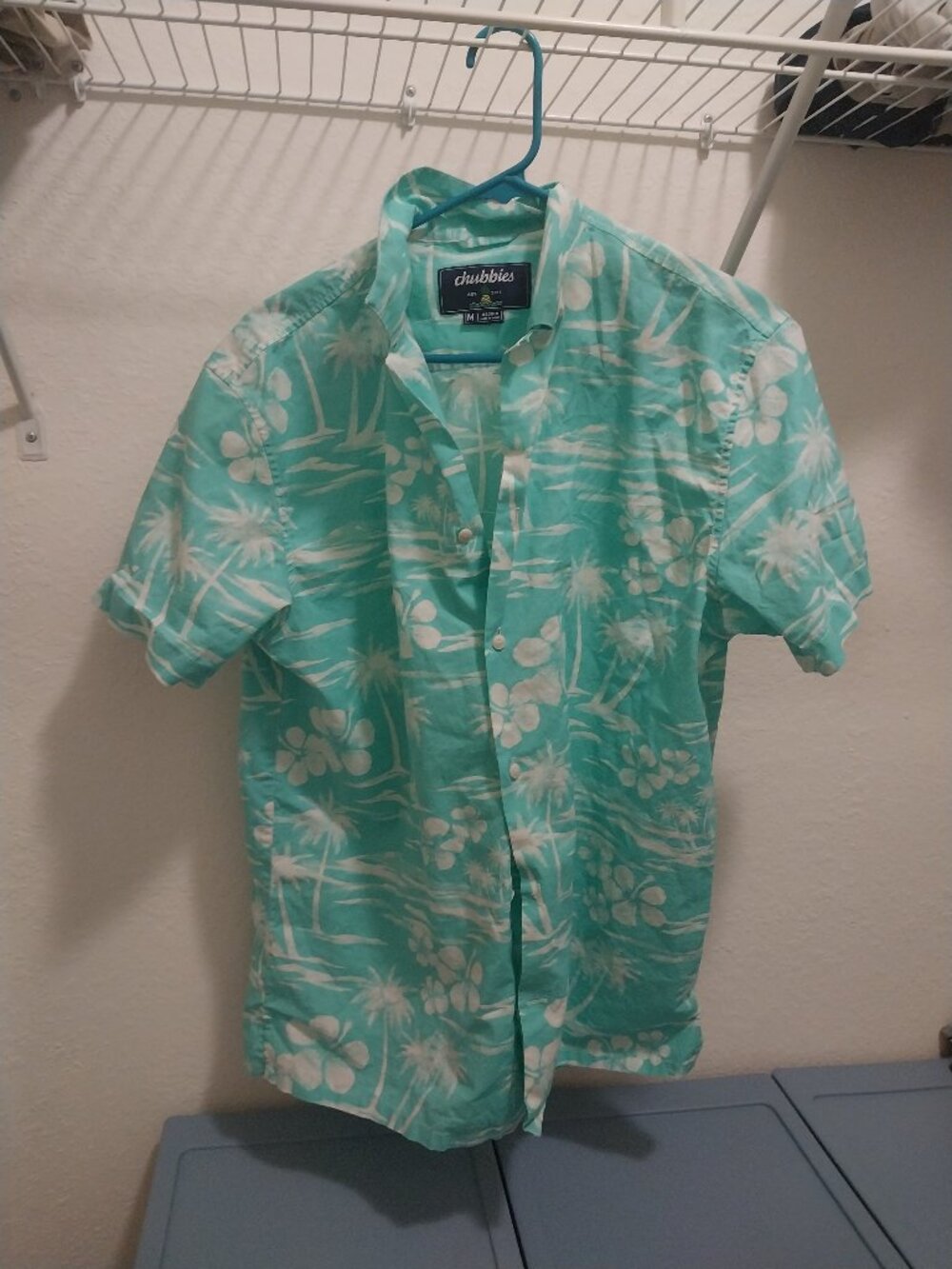 Chubbies Mens Medium button down